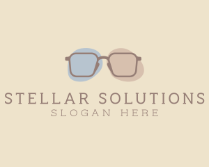 Minimalist Fashion Eyeglass logo design