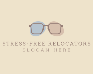 Minimalist Fashion Eyeglass logo design