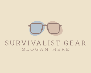 Minimalist Fashion Eyeglass logo design