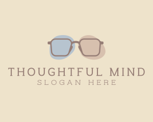 Minimalist Fashion Eyeglass logo design