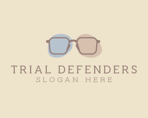 Minimalist Fashion Eyeglass logo design