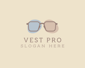 Minimalist Fashion Eyeglass logo design