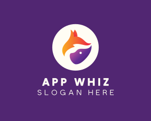 Wild Fox App logo design