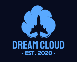 Cloud Jet Travel logo design