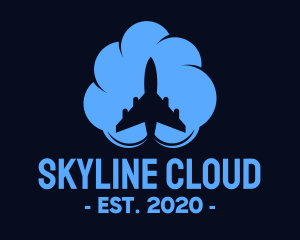 Cloud Jet Travel logo design