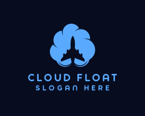 Cloud Jet Travel logo design