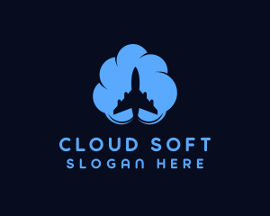 Cloud Jet Travel logo design