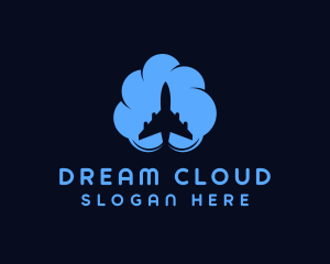 Cloud Jet Travel logo design