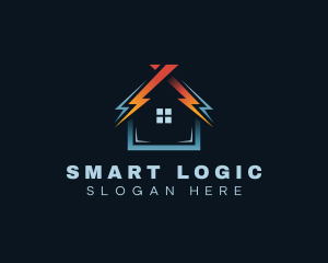 House Electric Energy  logo design