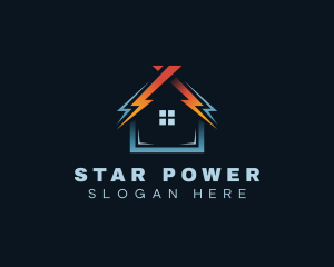 House Electric Energy  logo design