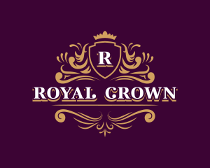 Royal Premium Shield logo design