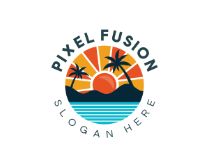 Island Beach Tourism  Logo