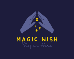 House Hands Magic logo design