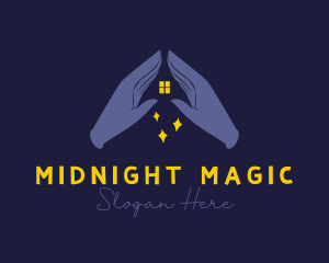 House Hands Magic logo design