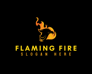 Flaming Mythical Bird logo