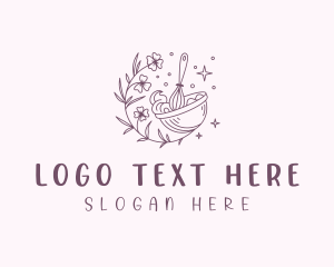 Floral Baking Whisk logo