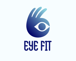 Hand Eye Visual  logo design