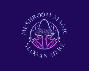 Mushroom Shroom Fungi logo