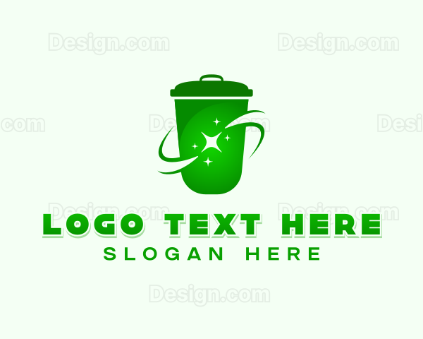 Garbage Waste Removal Logo