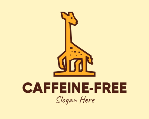 Tall Yellow Giraffe logo design