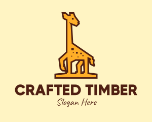 Tall Yellow Giraffe logo design