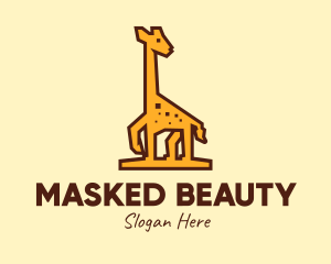 Tall Yellow Giraffe logo design