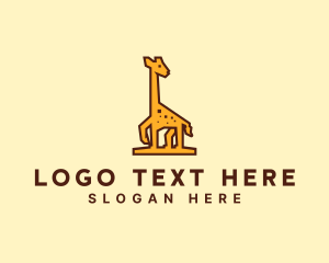 Tall Yellow Giraffe logo