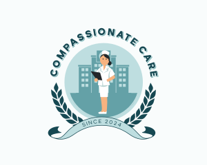 Medical Health Nurse logo design