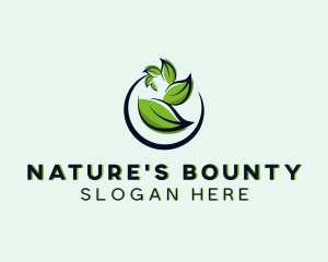 Natural Leaf Gardening logo design