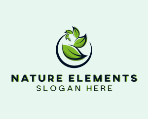 Natural Leaf Gardening logo design