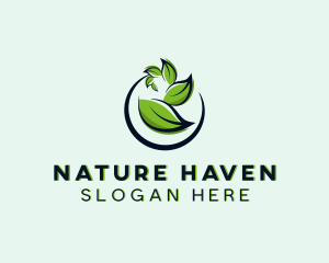 Natural Leaf Gardening logo design