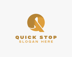 Modern Simple Letter Q  logo design
