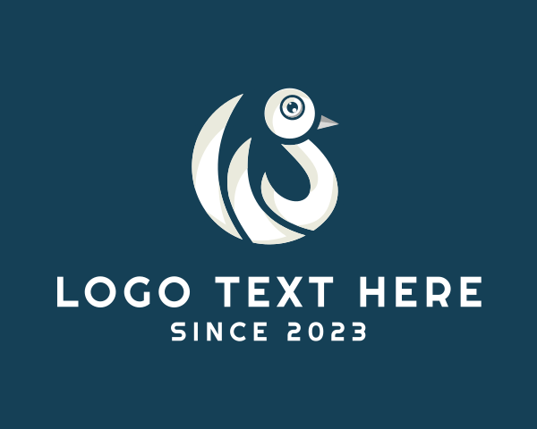 Peaceful logo example 1