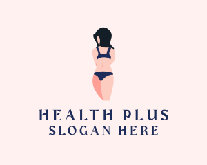 Woman Lingerie Underwear Logo