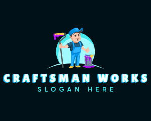 Painter Tradesman Handyman logo