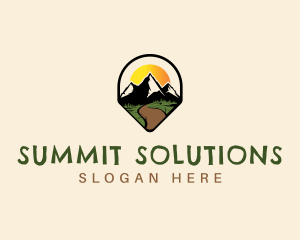 Tropical Mountain Summit logo design