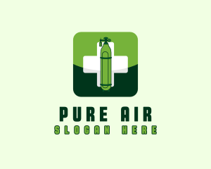 Medical Oxygen Tank logo