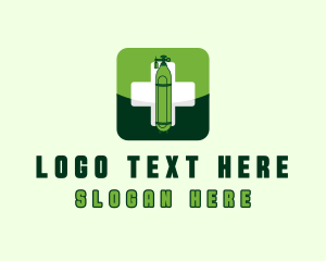 Medical Oxygen Tank logo