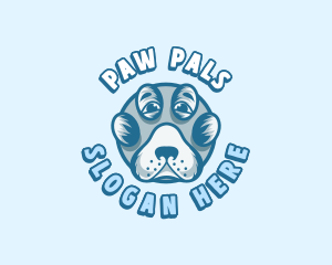 Animal Dog Paw logo design