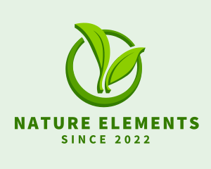 Organic Nature Garden  logo design