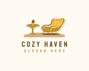 Sofa Table Furniture logo design