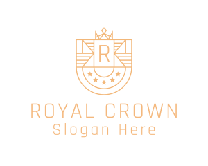 Royal Crown Shield  logo design