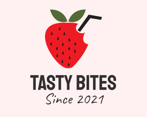 Strawberry Fruit Drink  logo