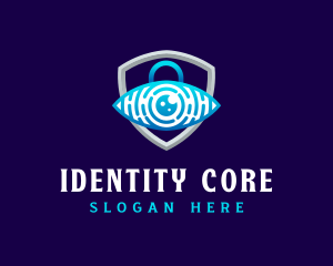 Biometric Padlock Shield logo