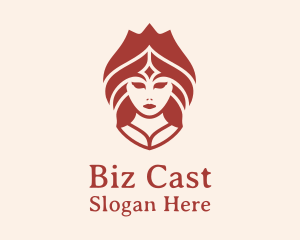 Ethnic Tribal Woman logo