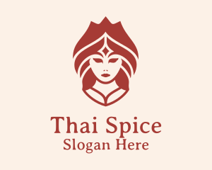 Ethnic Tribal Woman logo