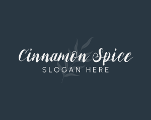 Simple Leaf Wordmark logo design