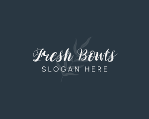 Simple Leaf Wordmark logo design