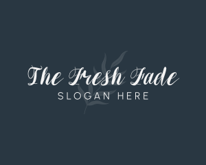 Simple Leaf Wordmark logo design