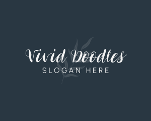 Simple Leaf Wordmark logo design